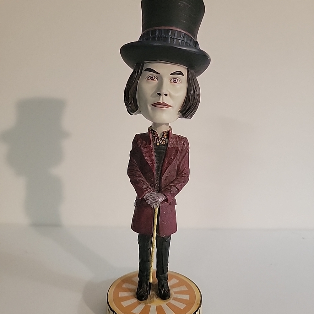 Willy Wonka Bubble Head Figurine